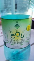 Eau minérale naturelle gazeuse