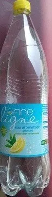 Eau aromatisée gazeuse citron-citron vert-verveine