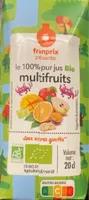 100% jus bio multifruits