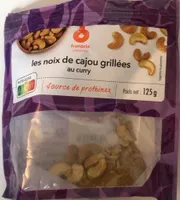 Les noix de cajou grillées au curry