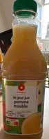 Le pur jus pomme trouble