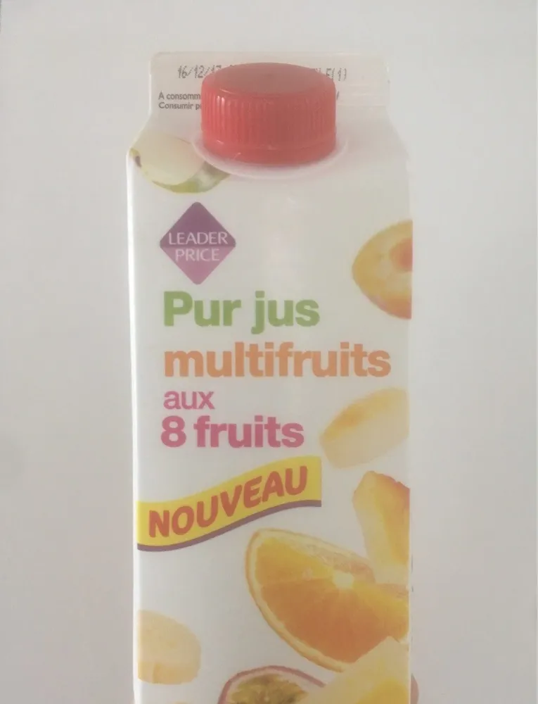 Pur Jus Multifruits aux 8 Fruits