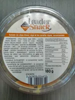 Salade de chou blanc râpé et de carotte räpée