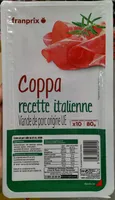 Coppa recette italienne