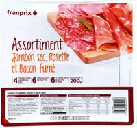 assortiment de charcuterie