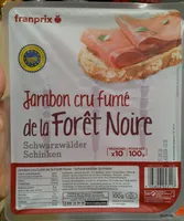 Jambon cru fumé forêt noire