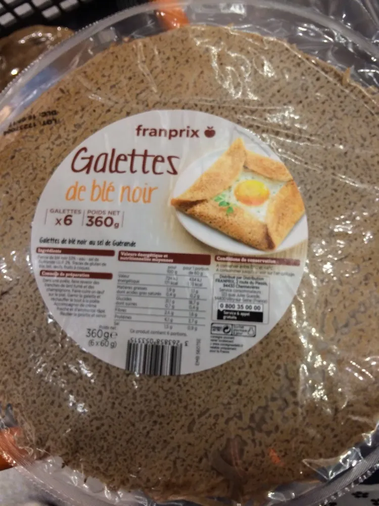 Galettes de blé noir