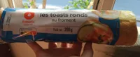 Toasts ronds au froment