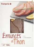 Émincés de Thon fumés au bois de hêtre