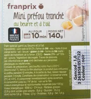 Mini Préfou beurre ail