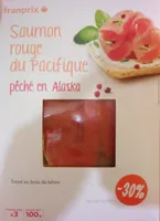 Saumon Rouge Du Pacifique Fume