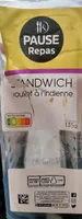 Sandwich poulet indien
