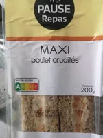 Maxi Poulet crudités