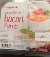 Allumettes de bacon fumé
