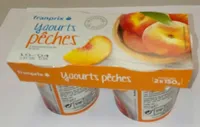 Yaourts pêches