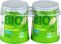 yaourt nature au lait de brebis bio