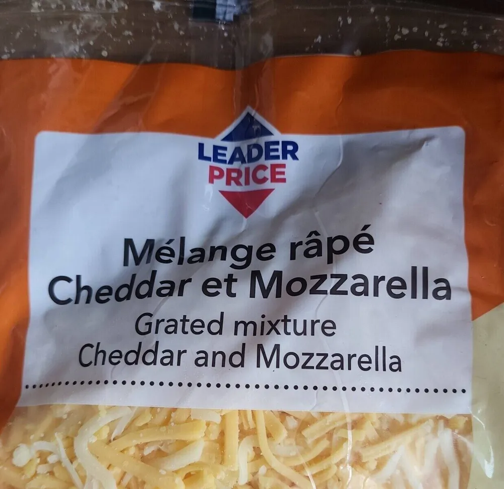 Mélange râpé cheddar mozzarella