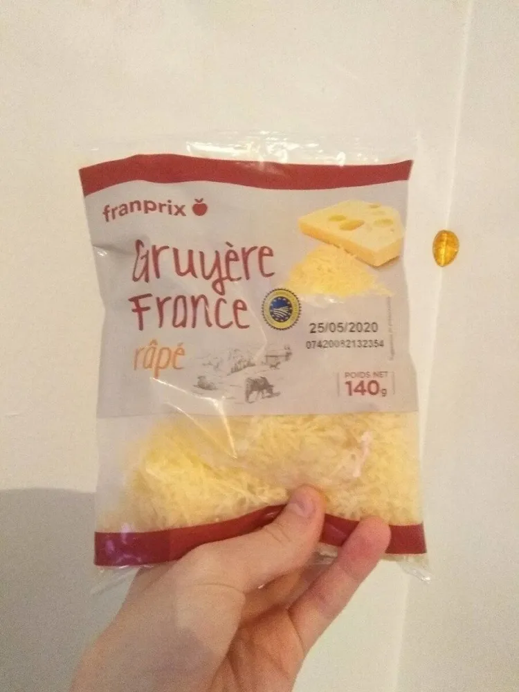 Gruyère france râpé