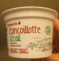 Cancoillotte à l'ail