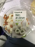 Bille de chevre au pesto