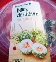 Billes de chèvre au saumon