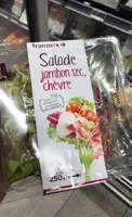 Salade jambon sec chevre