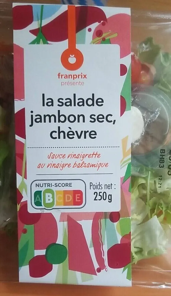 Salade Jambon Sec Chèvre
