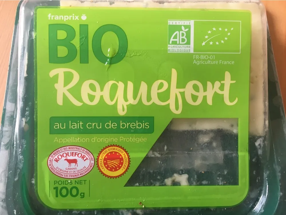 Roquefort AOP au lait cru de brebis BIO