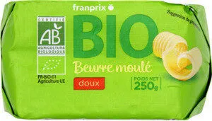 beurre moulé doux bio