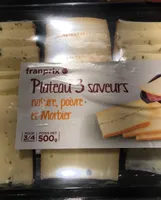 Plateau 3 saveurs