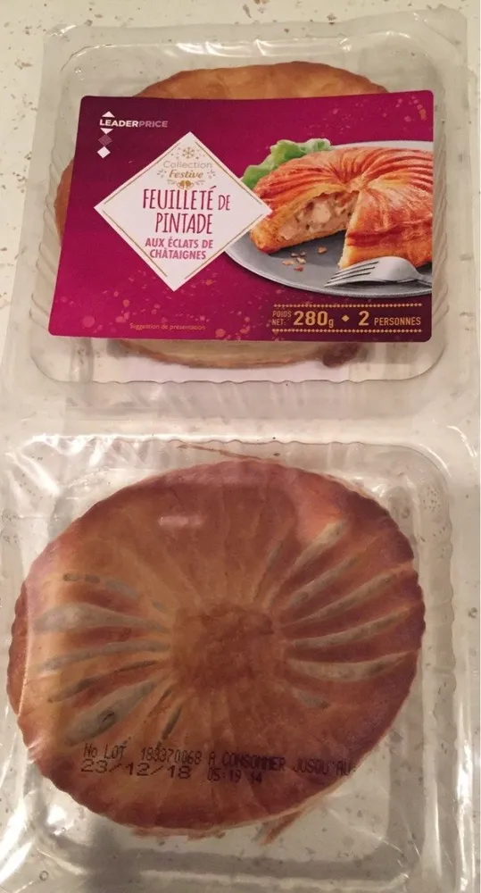 Feuillete de pintade