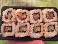 California rolls saumon