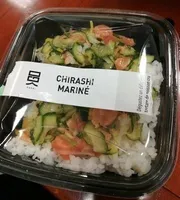 Chirashi mariné