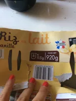 Riz au lait vanille
