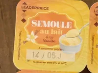 Semoule au lait à la vanille