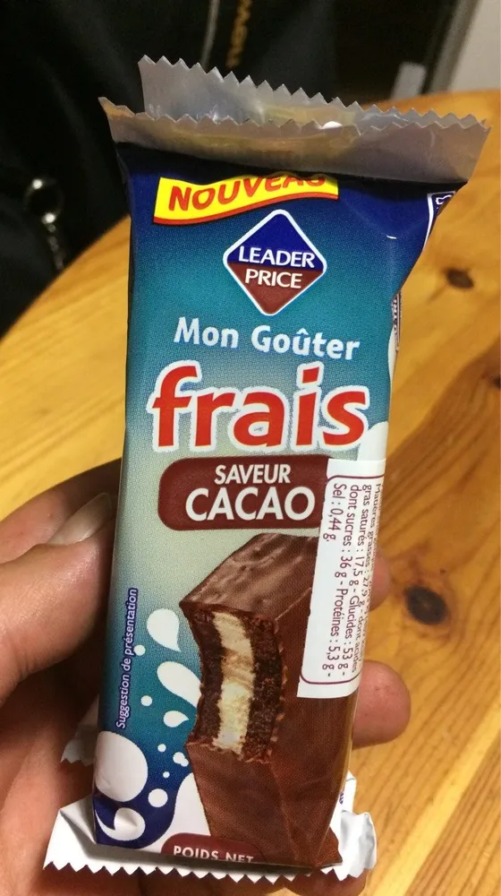 Mon gouter frais
