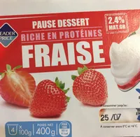 Pause dessert fraise