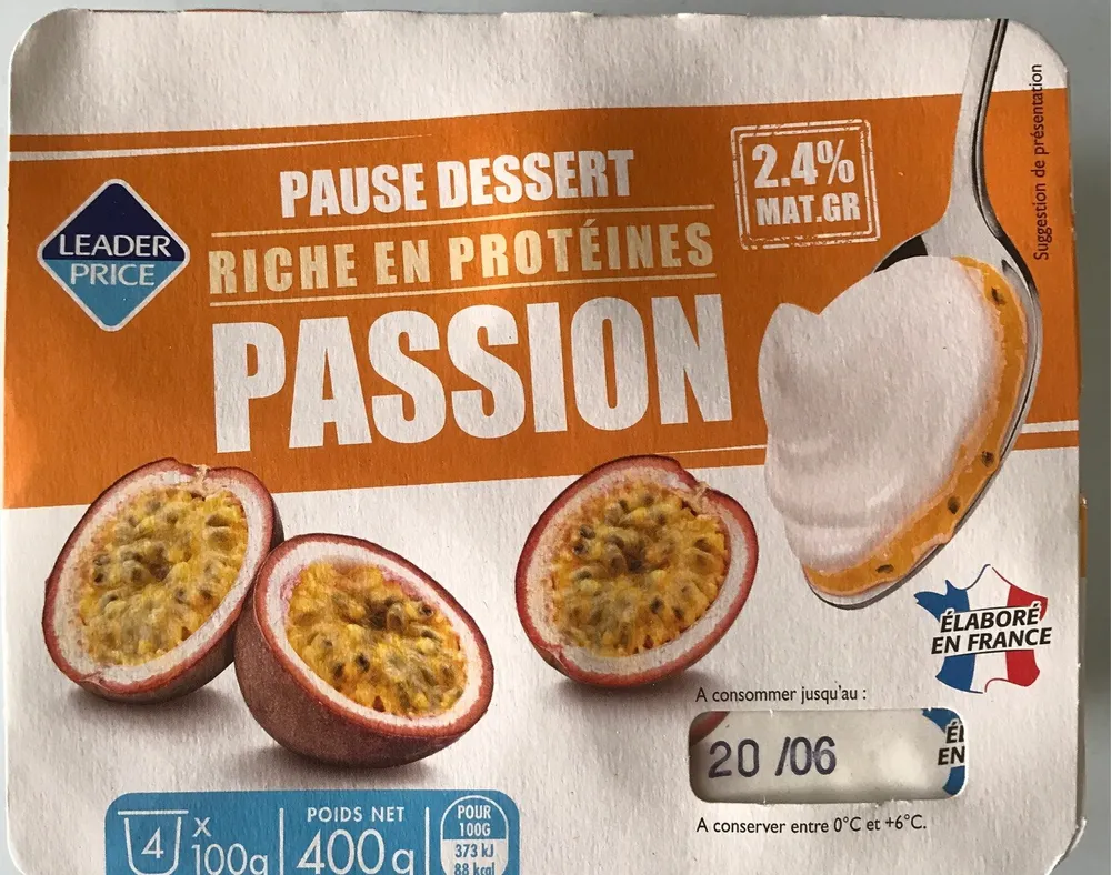 Pause Dessert Passion