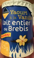 Yaourt a la Vanille lait entier de Brebis