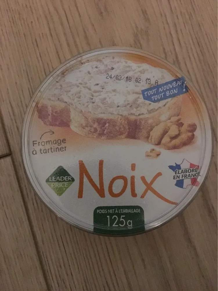 Fromge a tartiner Noix