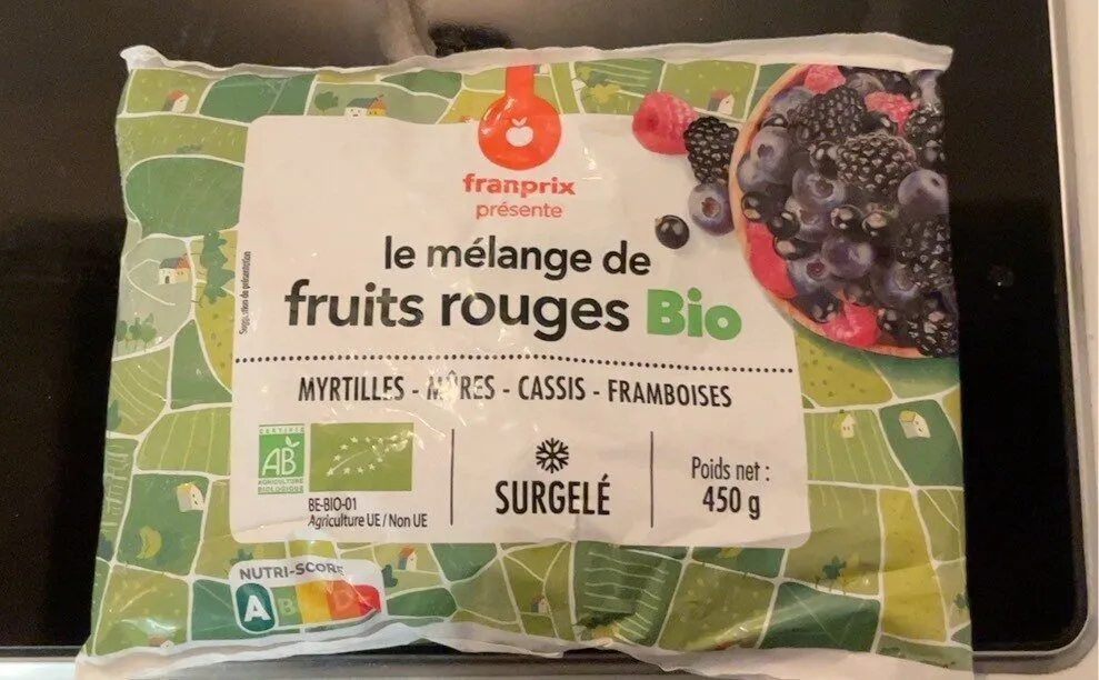 Melange de fruits rouges