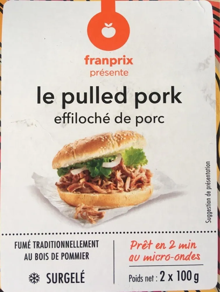 Effiloché de porc