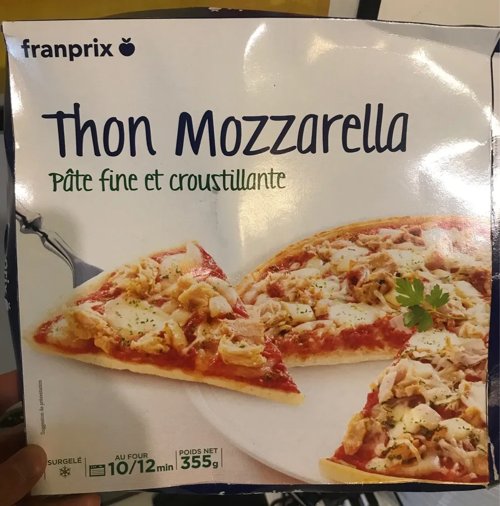 Pizza thon mozzarella
