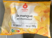La mangue en morceaux