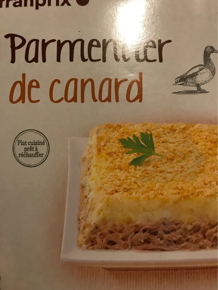 Parmentier de canard
