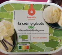 La crème glacée BIO à la Vanille Madagascar