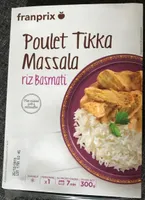 Poulet Tikka Massala