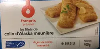 Les filets de colin d’Alaska meunière
