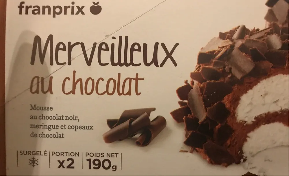 Merveilleux au chocolat