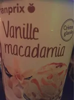 Glace vanille macadamia